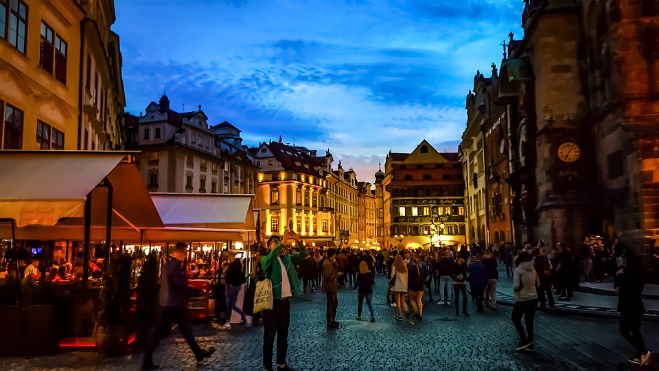 Уличная еда в Праге