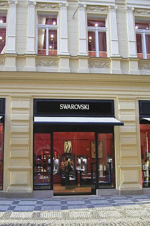 Swarovski в Праге